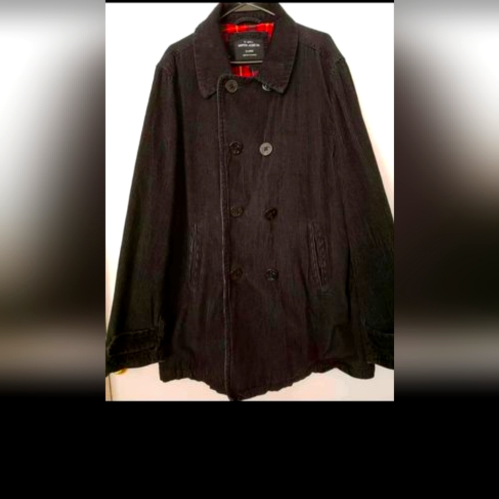 Men's Vintage Nautica Peacoat-     Black XL